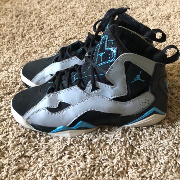 blue gray jordans